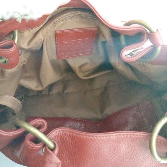 Hobo International Maria Red Pebbled leather bag - Picture 4 of 6